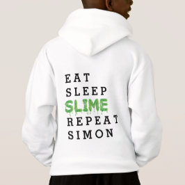 Essen, schlafen, Schleim, gooey wiederholen Hoodie