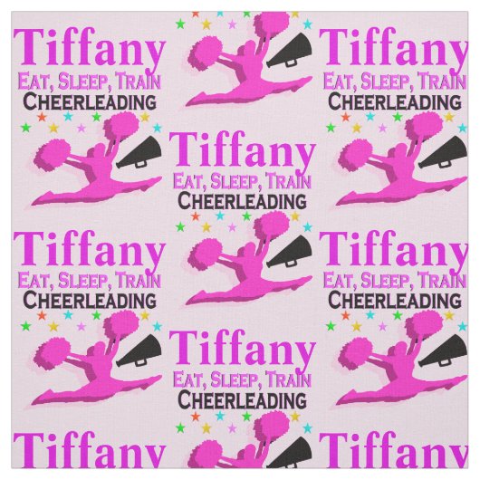 ESSEN, SCHLAFEN, SCHÜTTERN, TRAINKIRCHEN PERSONALI STOFF (Muster)