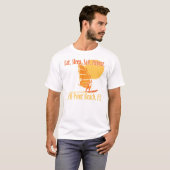 Essen, schlafen, segeln, wiederholen T-Shirt (Vorne ganz)