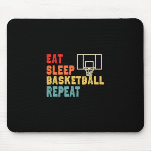 Essen Schlafen Sketll Wiederholen Bekleidung Für M Mousepad