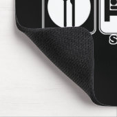 essen schlafen surfen mousepad (Ecke)