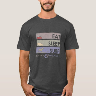 Essen, schlafen, surfen T-Shirt