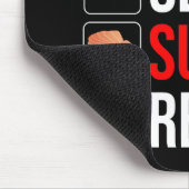 Essen. Schlafen. Sushi. Wiederholen Mousepad (Ecke)