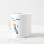 Essen, schlafen, Tanz K-Pop Kaffeetasse (Vorderseite Links)