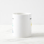 Essen, schlafen, Tanz K-Pop Kaffeetasse (Mittel)