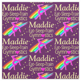 ESSEN, SCHLAFEN, TRAGEN PERSONALISIERTE GYMNASTIK  STOFF