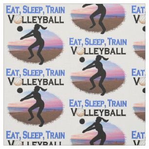 ESSEN, SCHLAFEN, TRAGVOLLEYBALL STOFF