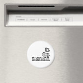 Essen. Schlafen. Trainer Baseball. Magnet (In Situ (Geschirrspüler))