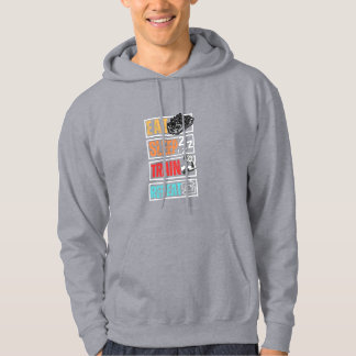 Essen Schlafen Trainieren Wiederholen Hoodie