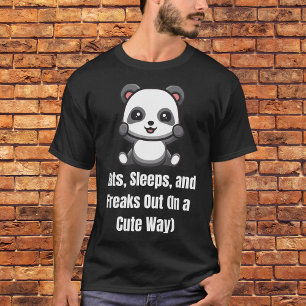 Essen, Schlafen und Freaks (auf Niedliche Weise) T-Shirt