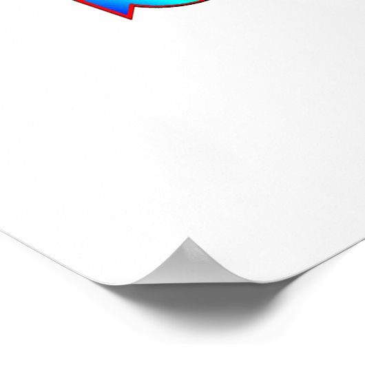 Essen, schlafen und Fußball Poster (Ecke)