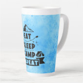 Essen, schlafen, zelten, wiederholen milchtasse (Rechte Ecke)