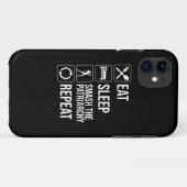 Essen. Schlafen. Zerschlagt das Patriarchat. Wiede Case-Mate iPhone Hülle (Rückseite (Horizontal))