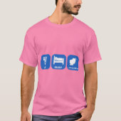 Essen schlafend Afghanistan T-Shirt (Vorderseite)