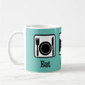 Essen schlafend sauber kaffeetasse (Links)