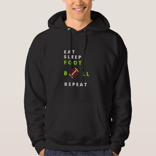 Essen, Schlaffußball Hoodie (Vorderseite)
