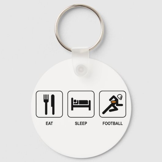 Essen Schlaffußball Schlüsselanhänger (Vorderseite)