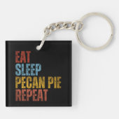 ESSEN SCHLAFPECAN PIE REPEAT SCHLÜSSELANHÄNGER (Rückseite)