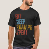ESSEN SCHLAFPECAN PIE REPEAT T-Shirt (Vorderseite)