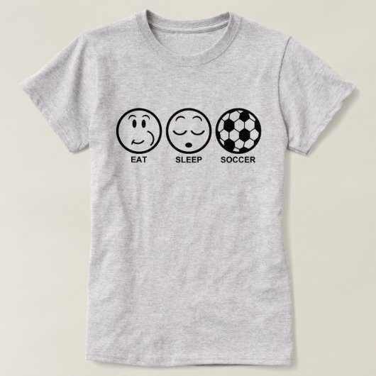 Essen Schlafsoccer T-Shirt (Design vorne)