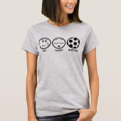 Essen Schlafsoccer T-Shirt (Vorderseite)