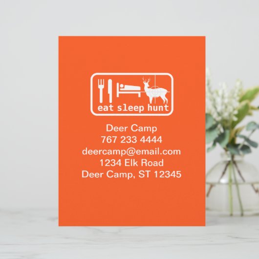 Essen Schlafsuche Briefkopf (Stehend Vorderseite)