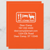 Essen Schlafsuche Briefkopf (Vorne/Hinten)