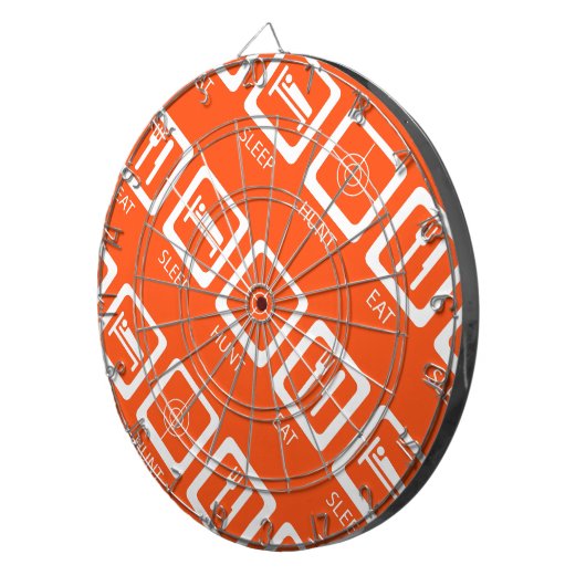 Essen Schlafsuche Dartscheibe (Vorderseite rechts)