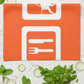 Essen Schlafsuche Küchentuch (Gefaltet)