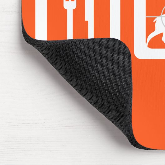 Essen Schlafsuche Mousepad (Ecke)