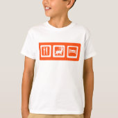 Essen Schlafsuche T-Shirt (Vorderseite)