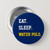 Essen Schlafwasser-Polo Button (Vorne & Hinten)