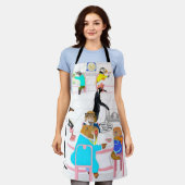 Essen Schürze (Getragen)