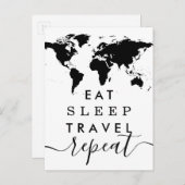 Essen Sie Ankündigungspostkarte (Vorne/Hinten)