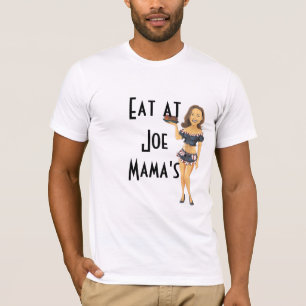 Essen Sie bei Funny T-Shirt Joe-Mutter