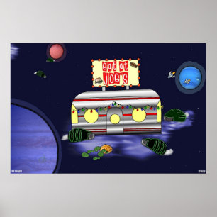 Essen Sie bei Joe Poster