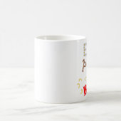 essen Sie beten raft_larger Kaffeetasse (Mittel)