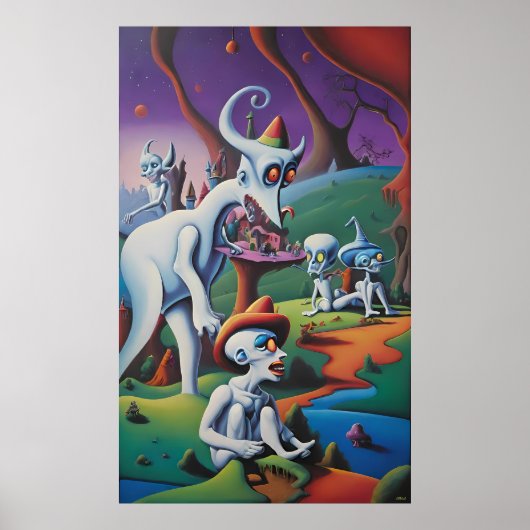 Essen Sie bitte nicht die Kunst, Mann - Ken Gage A Poster (Vorne)