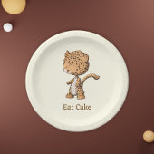 Essen Sie Cake Baby Leopard Safari Party Paper Tel Pappteller