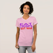 Essen Sie Chip-nicht Krieg T-Shirt (Vorne ganz)