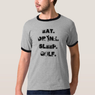 Essen Sie das besonders angefertigte T-Shirt