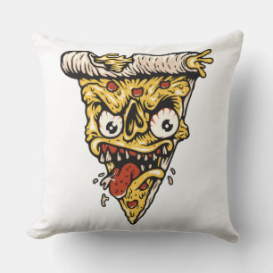 Essen Sie das Pizza-Kissen - gemütlich, zuvorkomme Kissen