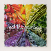 Essen Sie das Rainbow-Puzzle Puzzle (Vertikal)