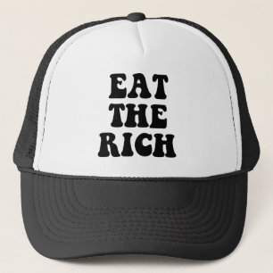 Essen Sie das reiche Occupy Wall Street Truckerkappe
