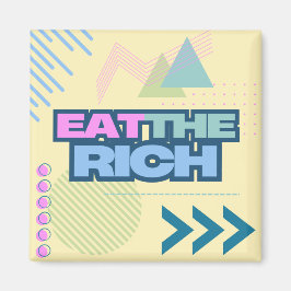 Essen Sie das Vibe Magnet der reichen 90er Jahre