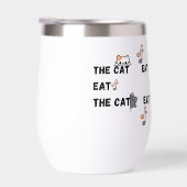 Essen Sie den Cat Funny (Rechts)