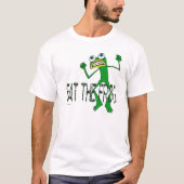 Essen Sie den Frosch T - Shirt (Vorderseite)