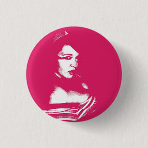 Essen Sie den Kuchen-Knopf Button