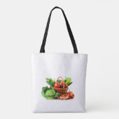 Essen Sie den Regenbogen All-Over-Print-Tasche, Sc Tasche (Rückseite)
