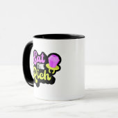 Essen Sie den reichen 90er Jahre Diamantenring-Pop Tasse (Vorderseite Links)